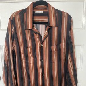 Our Legacy Men's Striped Shirt size Medium